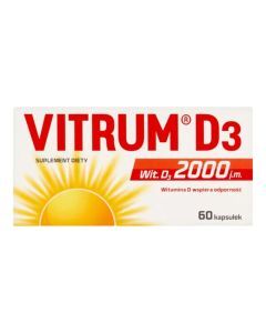 Vitrum D3 2000, kaps.,  60 szt