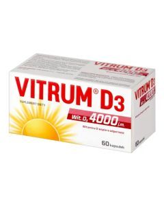 Vitrum D3 4000, kaps., 60 szt