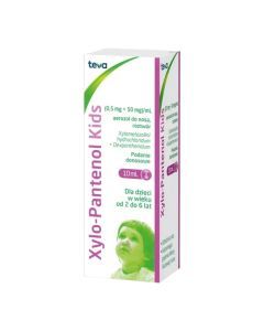 Xylo-Pantenol Kids, (0,5 mg + 50 mg)/ml, aer.do nosa, 10 ml