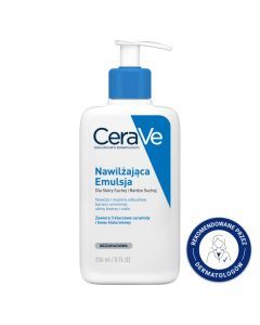 CeraVe, nawilżająca emulsja dla skóry suchej i bardzo suchej, 236 ml