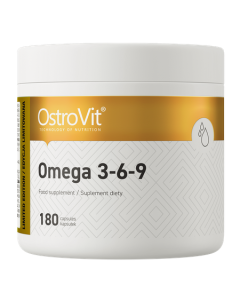 OstroVit, Omega 3-6-9, kapsułki miękkie, 180 szt.