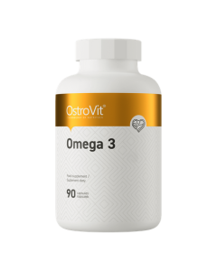 OstroVit, Omega 3, kapsułki miękkie, 90 szt.