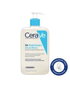 CeraVe SA, wygładzający żel do mycia, 473 ml