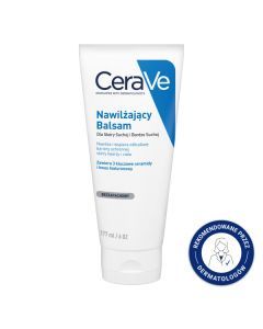 CeraVe, nawilżający balsam z ceramidami dla skóry suchej i bardzo suchej, 177 ml