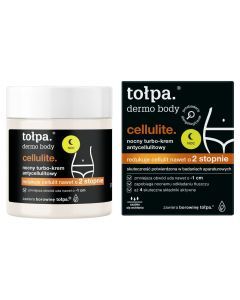 Tołpa Dermo Body Cellulite, turbo krem antycellulitowy na noc, 250 ml