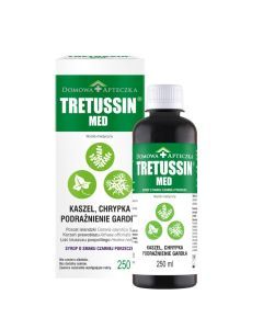 Tretussin Med, syrop o smaku czarnej porzeczki, 250 ml