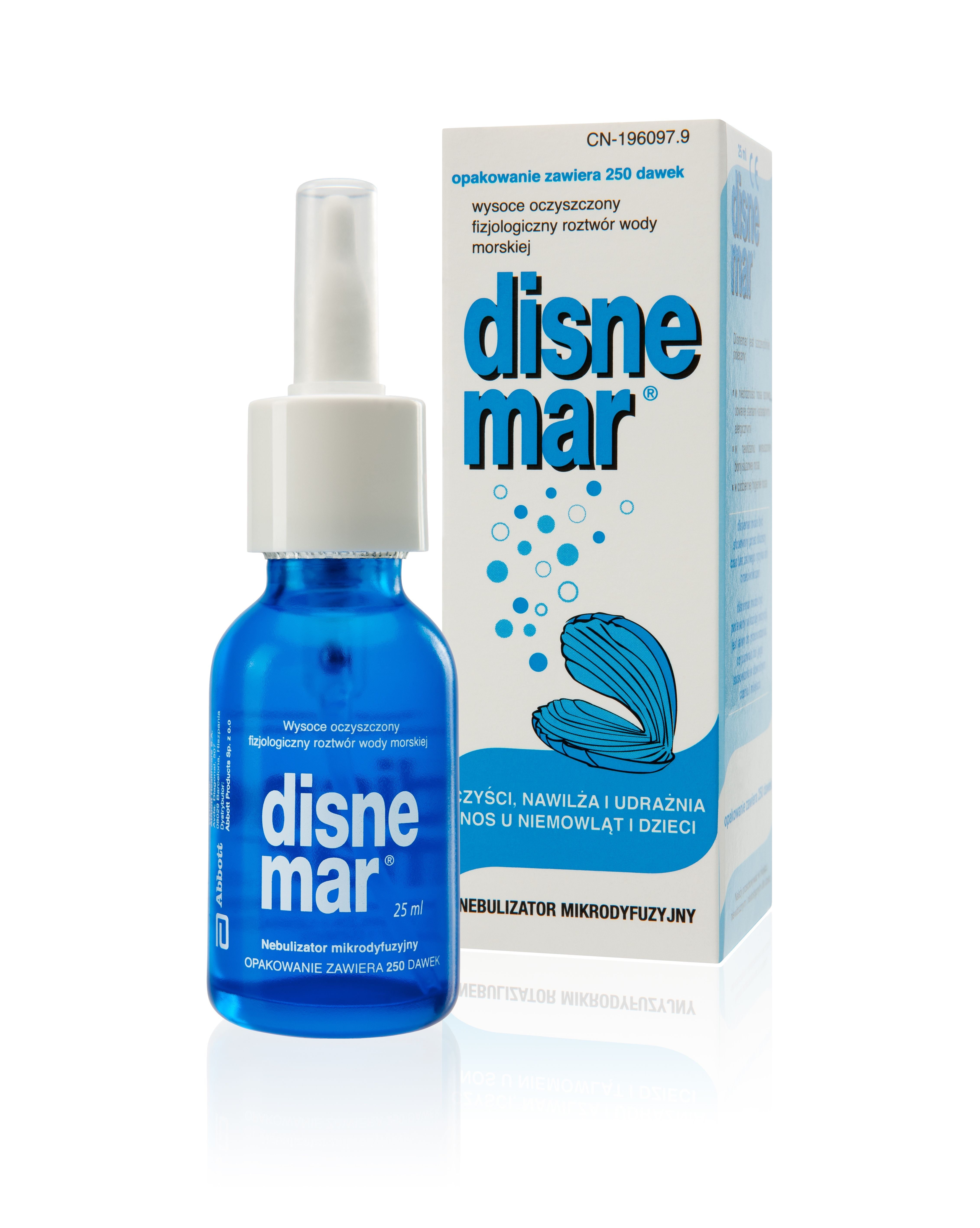 Disnemar, fizjologiczny roztw&oacute;r donosowy dla dorosłych, 25 ml