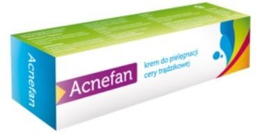 Acnefan, krem do pielęgnacji cery trądzikowej, 25 ml
