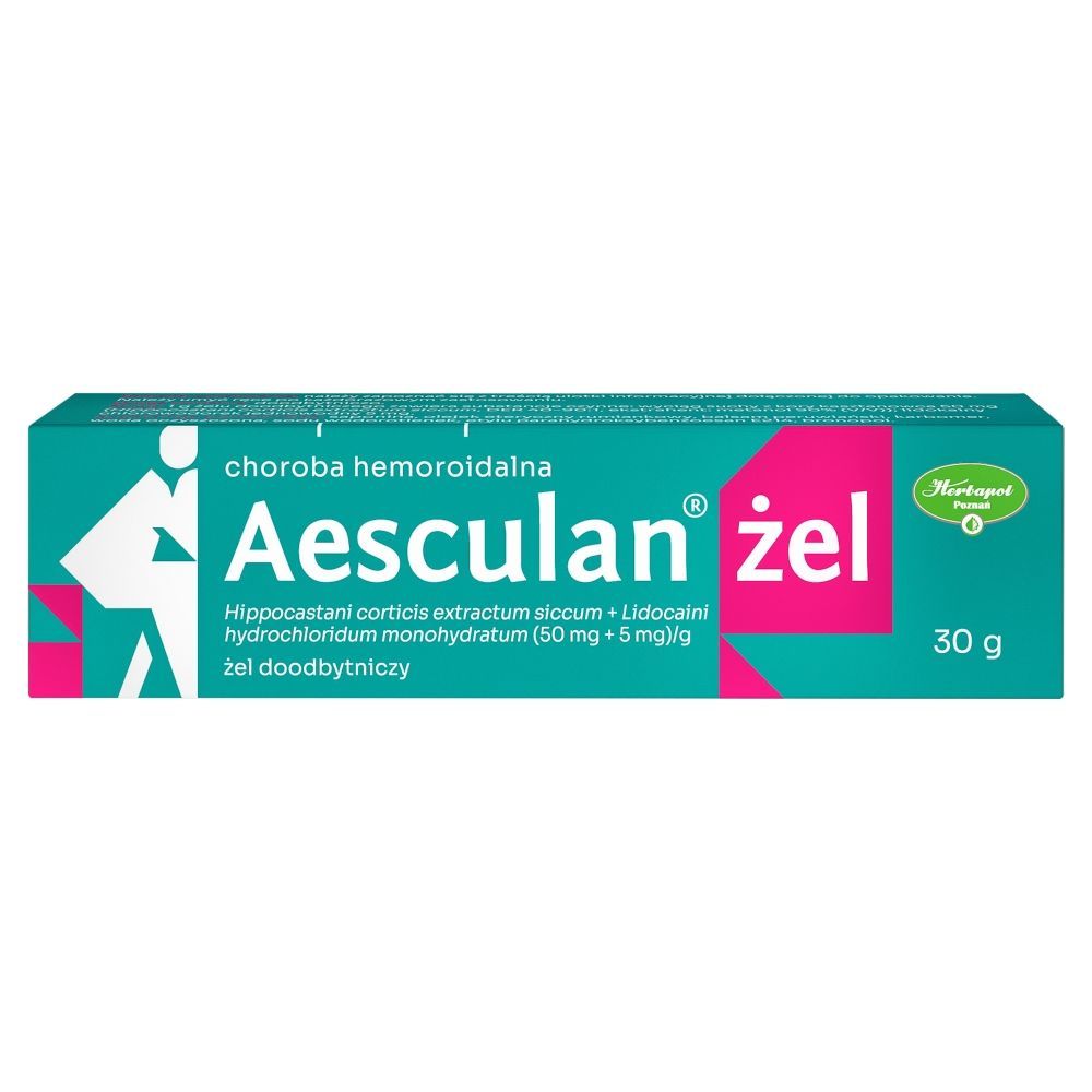 Hemoroidal, (50 mg+5 mg)/g, żel doodbytniczy, 30 g