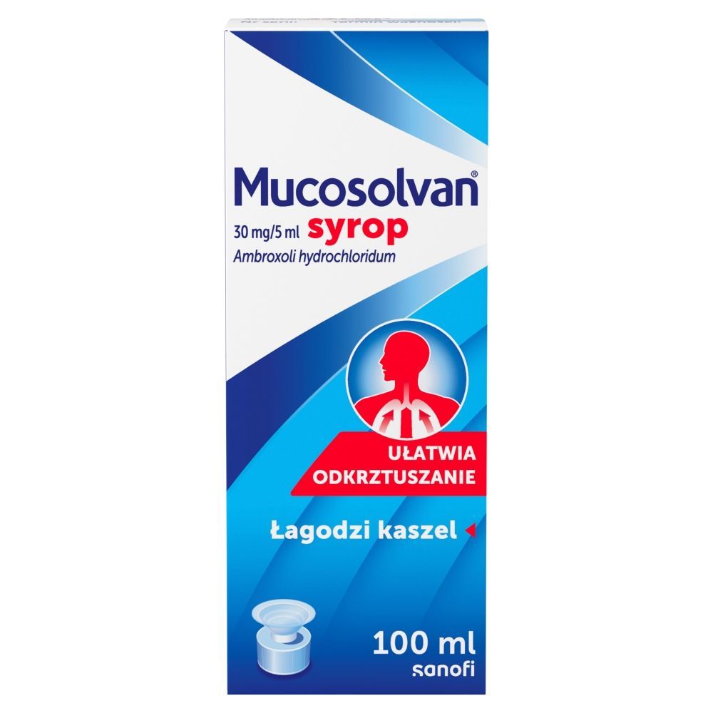 Mucosolvan, 30 mg/5 ml, syrop, 100 ml