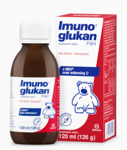 Imunoglukan P4H, płyn dla dzieci, 120 ml
