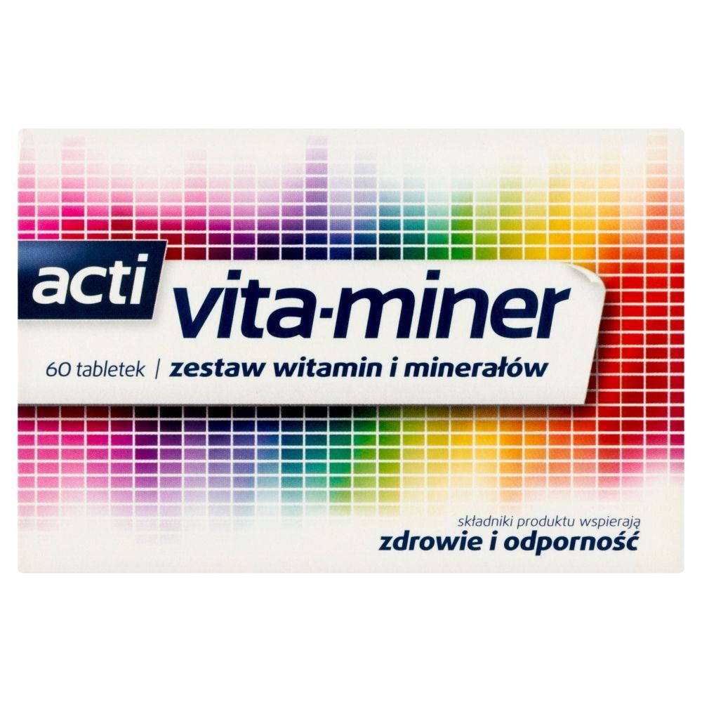 Vita-miner, z luteiną, tabletki, 60 szt.