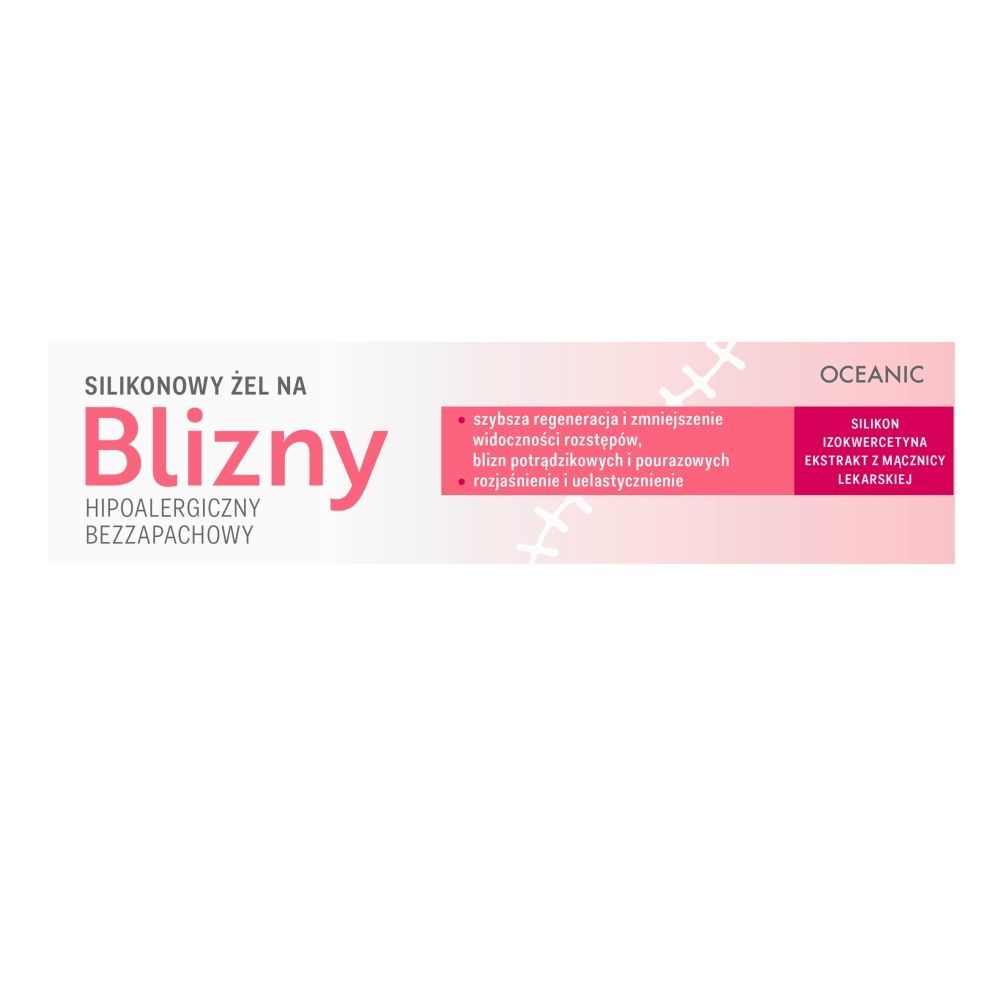 Oceanic, zel, silikonowy na blizny, 30 g