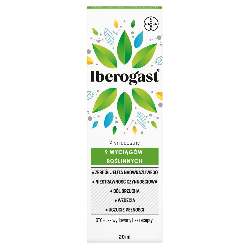 Iberogast, płyn doustny, 20 ml