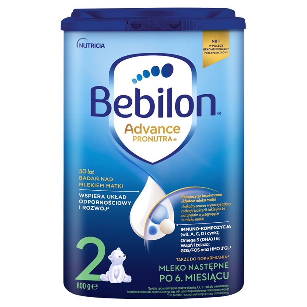 Bebilon 2 Advance Pronutra, mleko następne po 6. miesiącu, proszek, 800 g