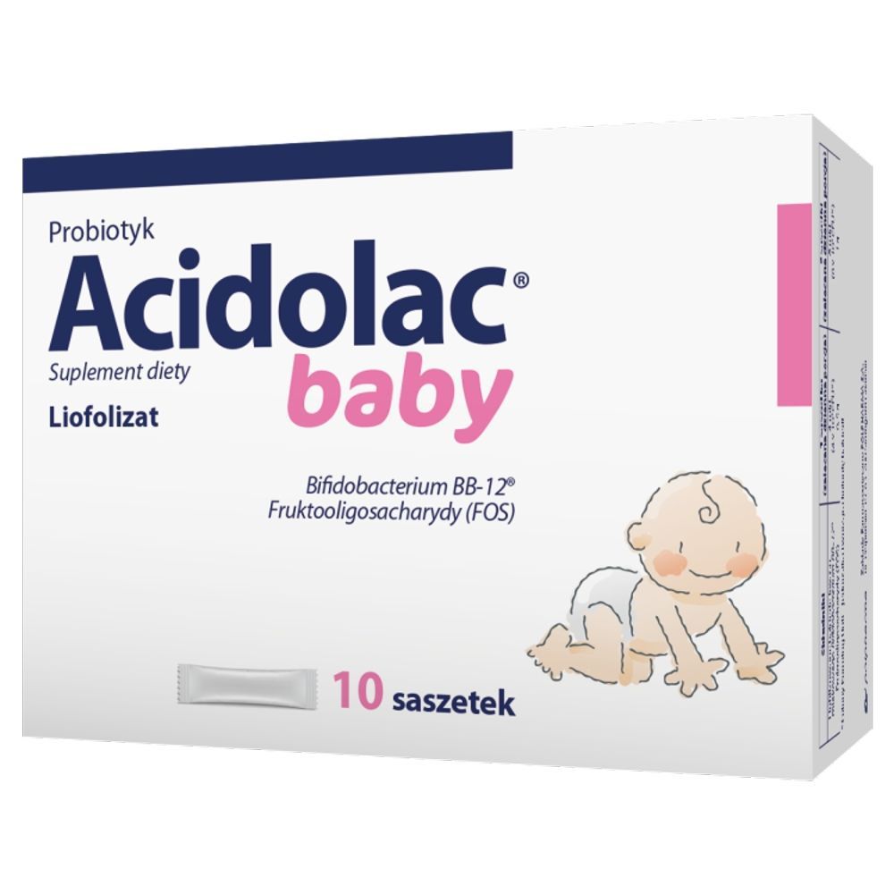 Acidolac Baby, proszek, 1,5 g, 10 saszetek