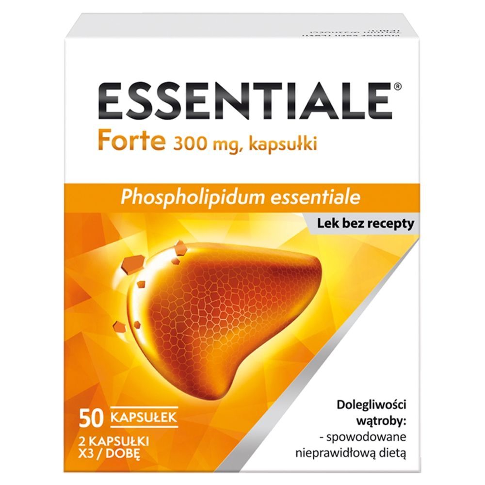 Essentiale Forte, 300 mg, kapsułki, 50 sztuk
