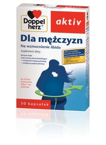 Doppelherz aktiv Dla Mężczyzn, kapsułki, 30 szt.