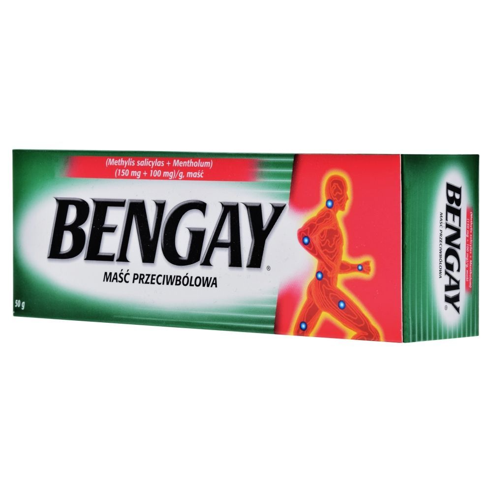 Bengay Maść Przeciwb&oacute;lowa, (150 mg + 100 mg)/g, 50 g