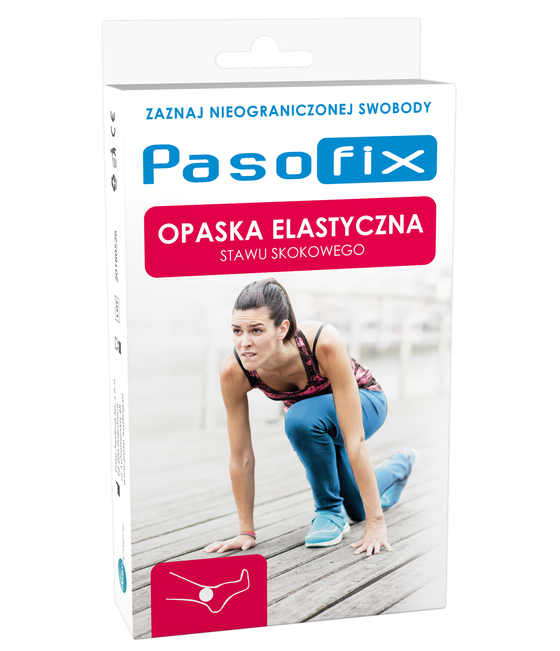 Paso-fix, opaska elastyczna stawu skokowego, rozmiar M