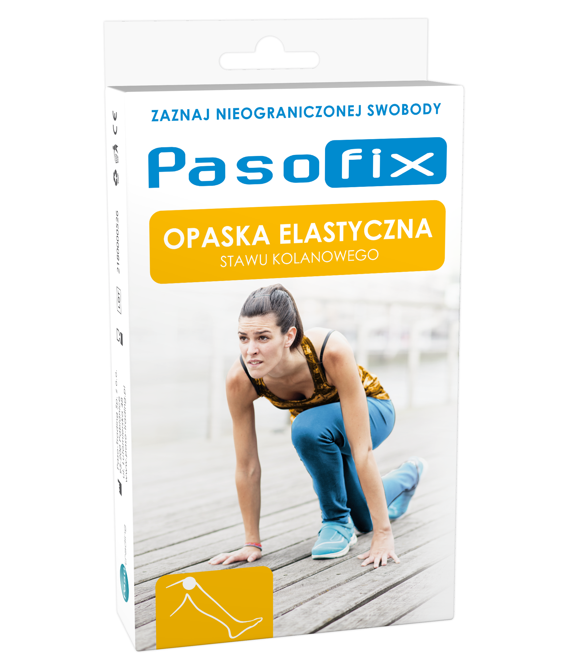 Paso-fix, opaska elastyczna stawu kolanowego, rozmiar S