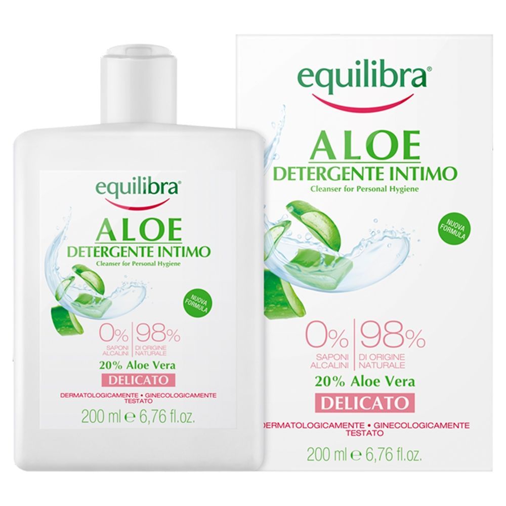 Equilibra, żel aloesowy do higieny intymnej, 200 ml