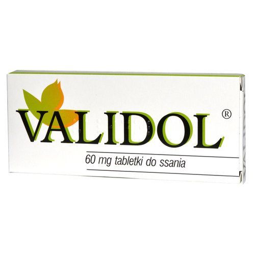 Validol, 60 mg, tabletki do ssania
