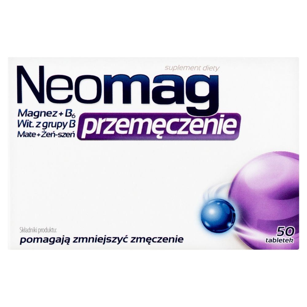 NeoMag przemęczenie, tabletki, 50 szt.