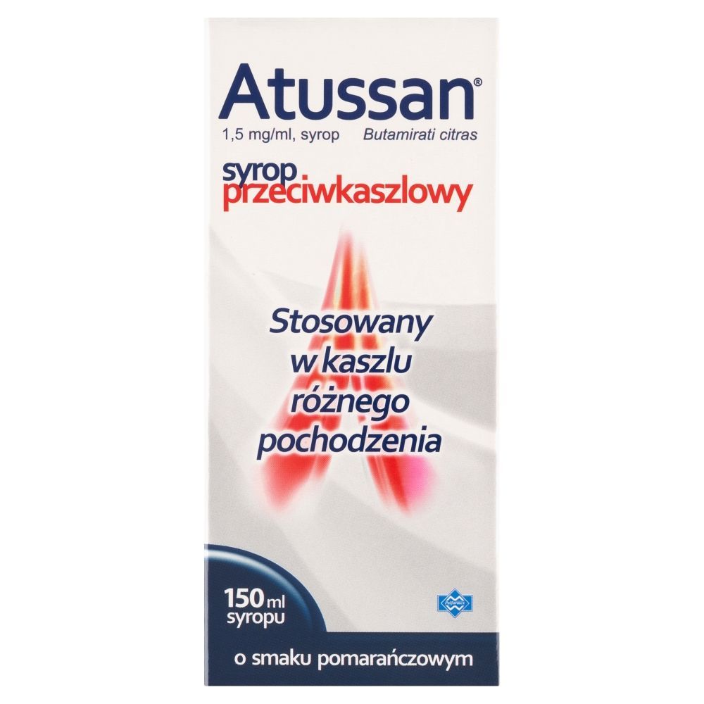 ATUSSAN, 1,5 mg/ml, syrop, 150 ml 