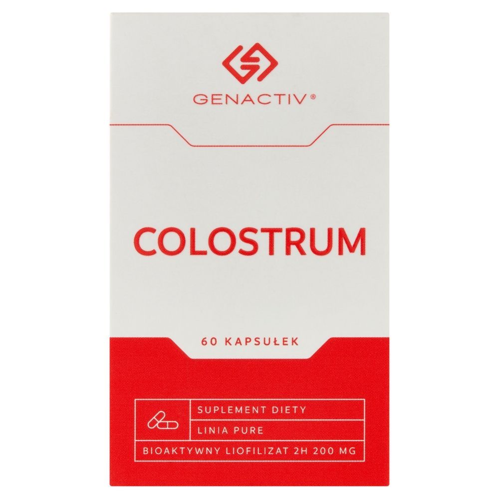 Colostrum Genactiv (Colostrigen), kapsułki, 60 szt.