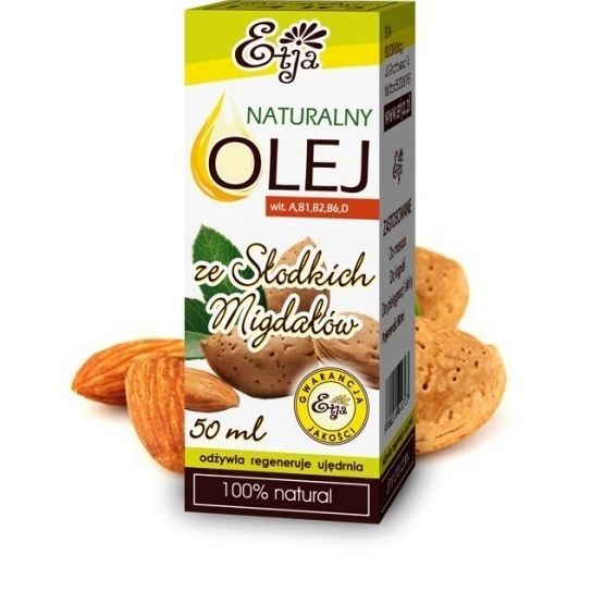 Etja, olej ze słodkich migdał&oacute;w, 50 ml