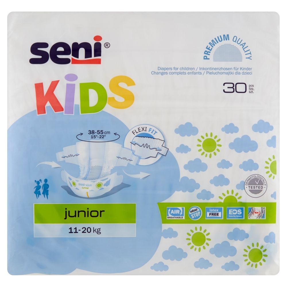 Seni Kids, pieluchomajtki, Junior (11-20 kg), 30 szt.