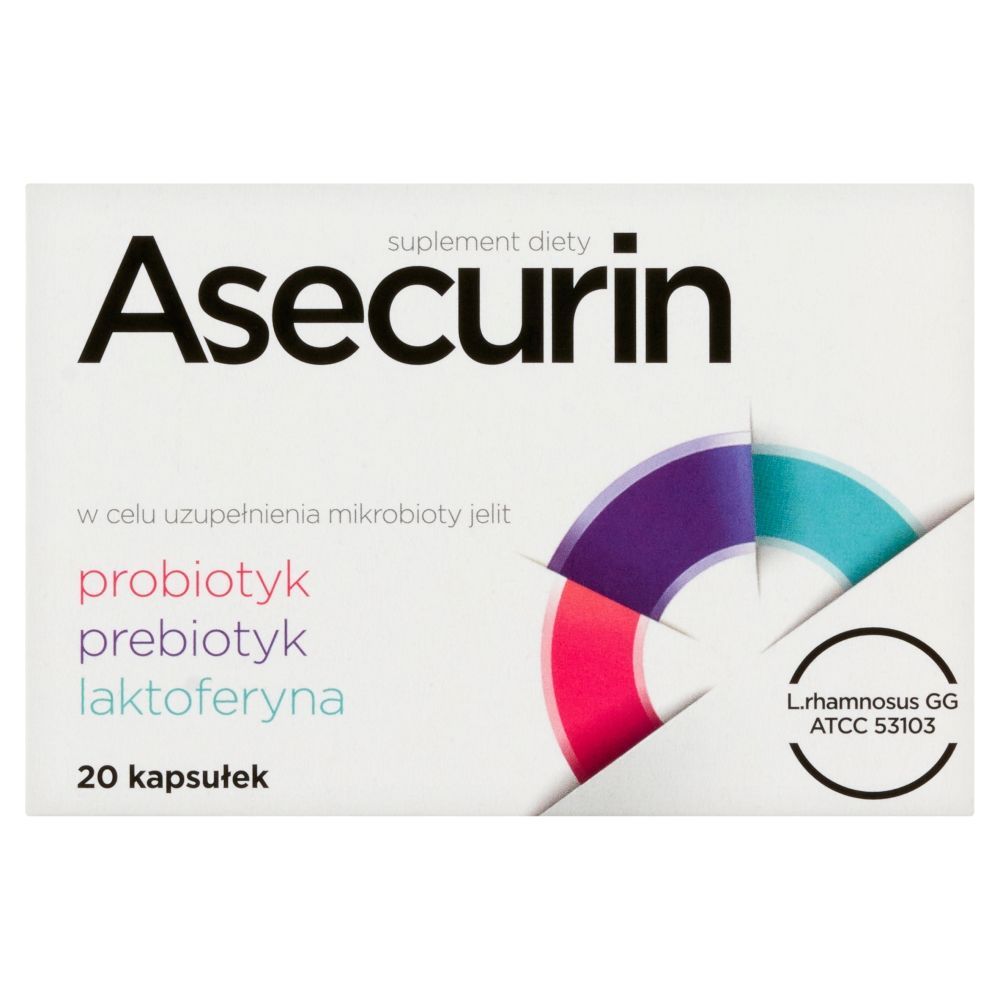 Asecurin, kapsułki, 20 szt.