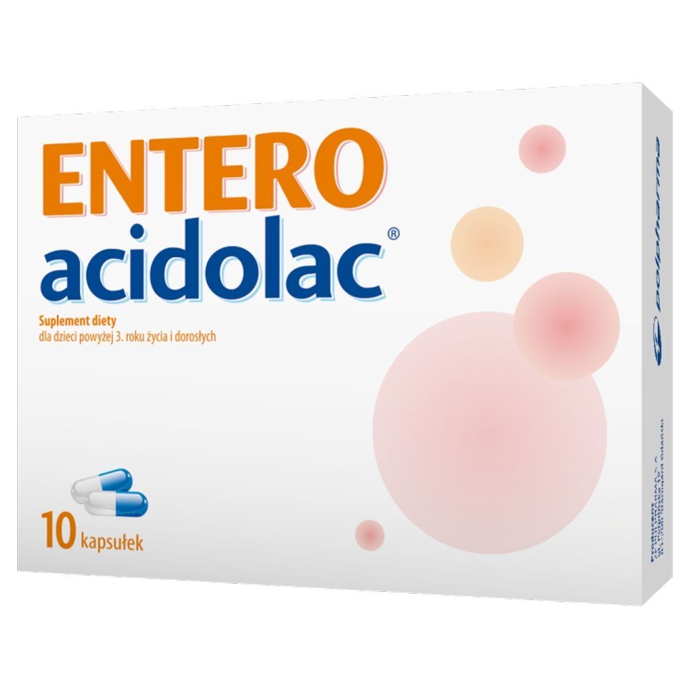 Entero Acidolac, kapsułki, 10 szt.