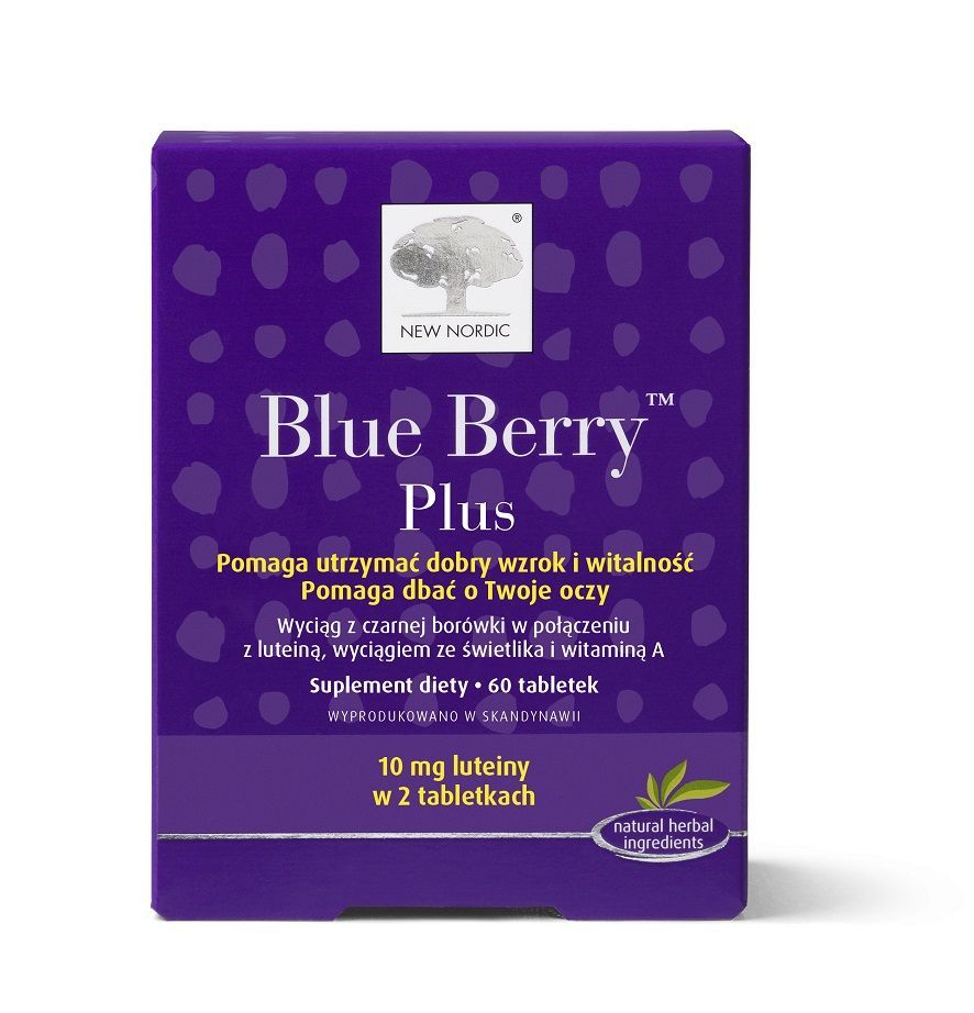 Blue Berry Plus, tabletki,  60 szt.