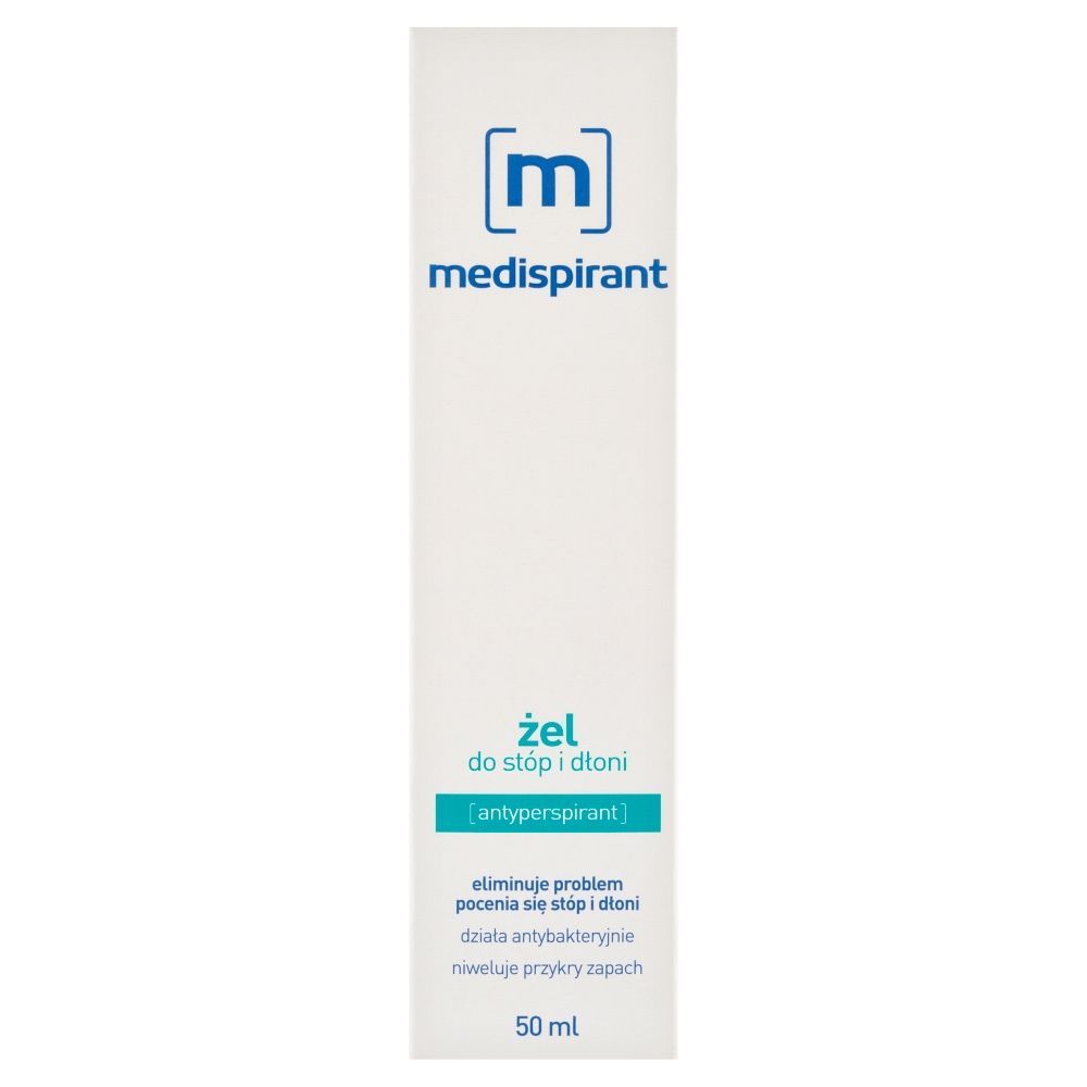 Medispirant, żel do st&oacute;p i dłoni antyperspirant, 50 ml