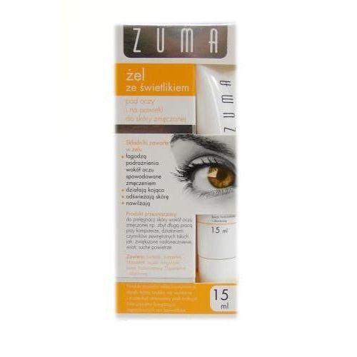 Zuma, żel ze świetlikiem pod oczy i na powieki do sk&oacute;ry zmęczonej, 15 ml