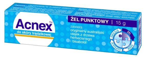 Acnex, żel punktowy, 15 g