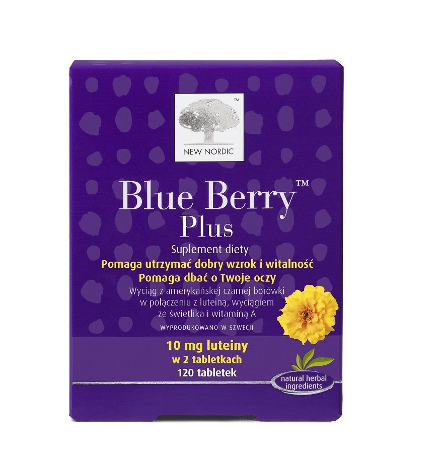 Blue Berry Plus, tabletki, 120 szt.