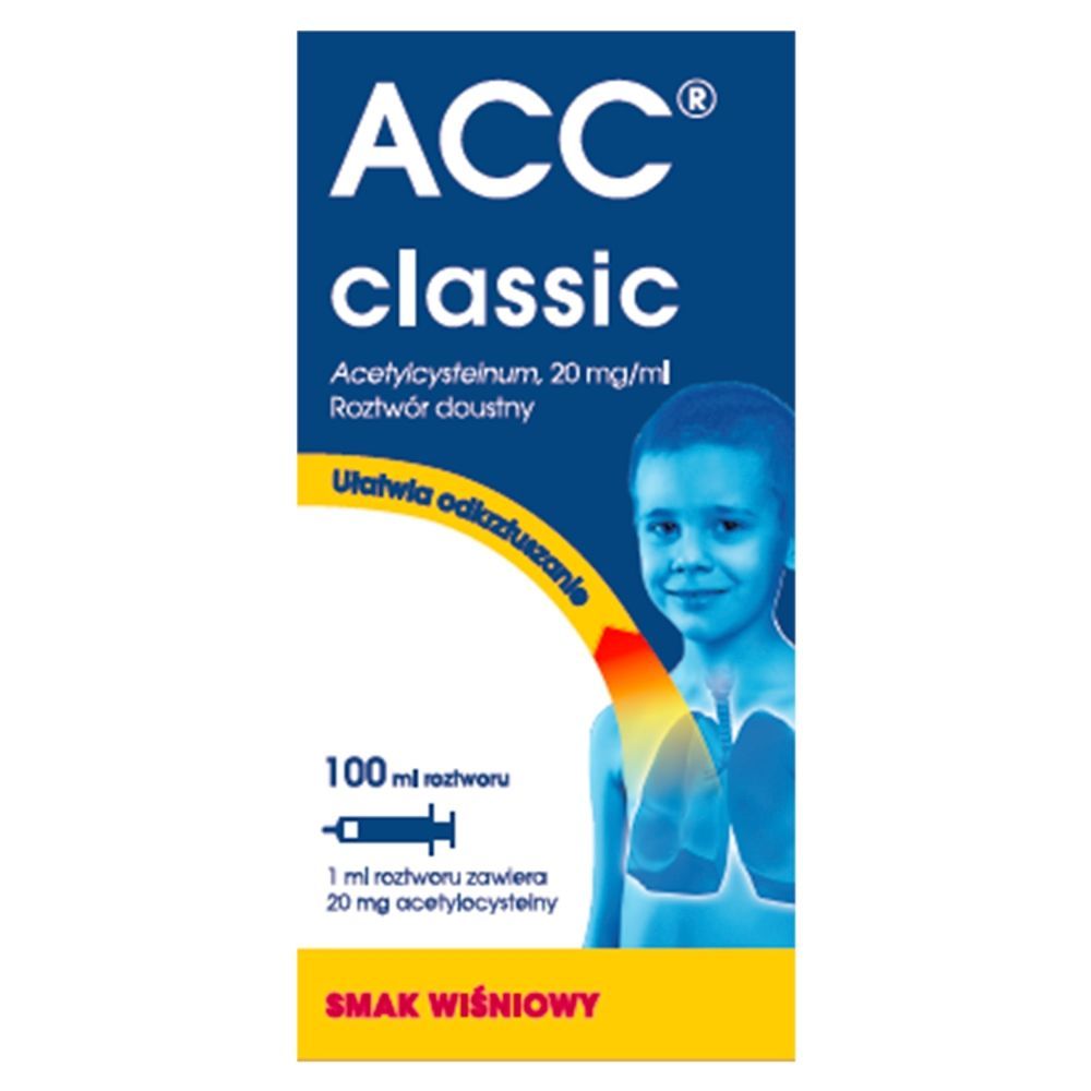 ACC classic, (20 mg/ml), roztw&oacute;r doustny, 100 ml