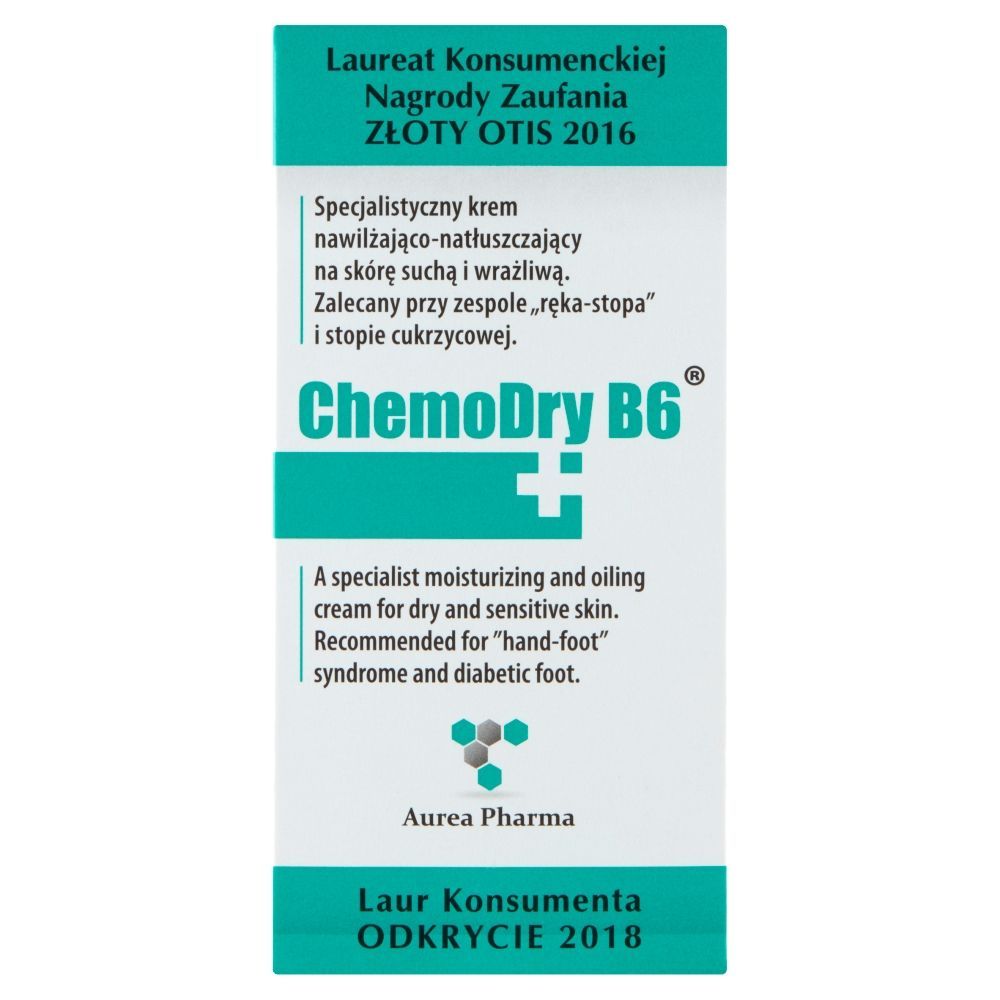 ChemoDry B6, krem nawilżająco-natłuszczający do sk&oacute;ry suchej i wrażliwej, 50 ml