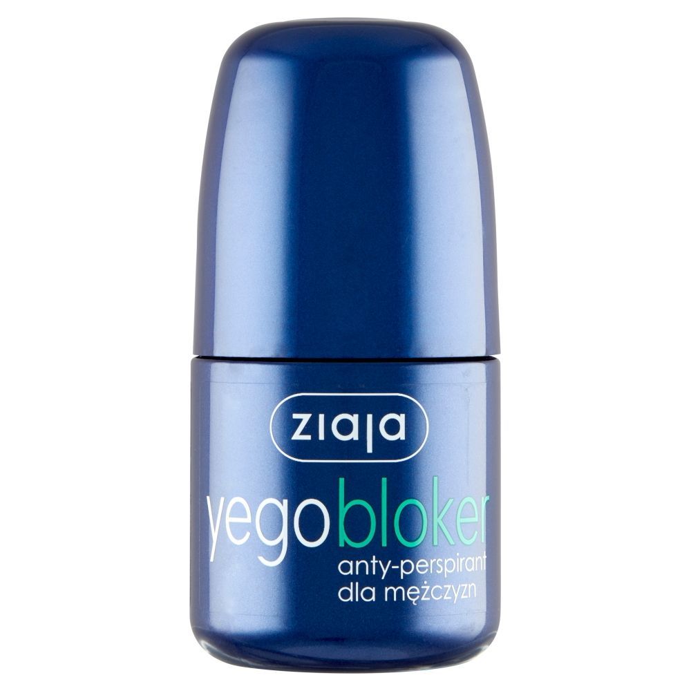 Ziaja Yego, antypersirant bloker, roll-on, dla mężczyzn, 60 ml