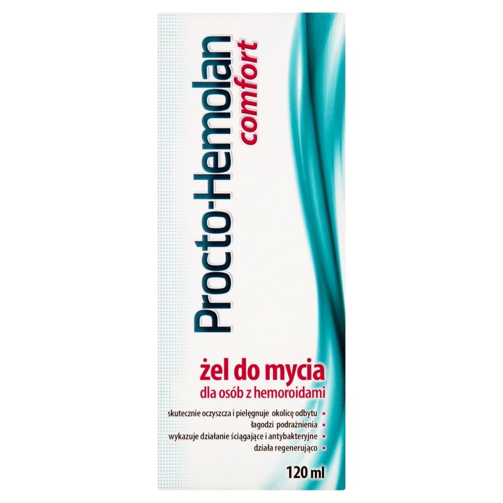 Procto-Hemolan Comfort, żel do mycia dla os&oacute;b z hemoroidami, 120 ml