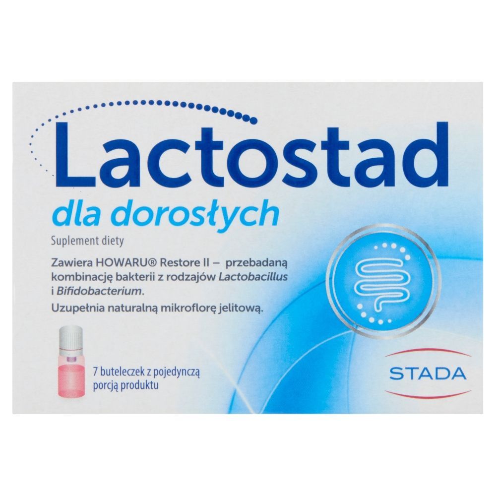 Lactostad dla dorosłych, 7 ml, 7 ampułek