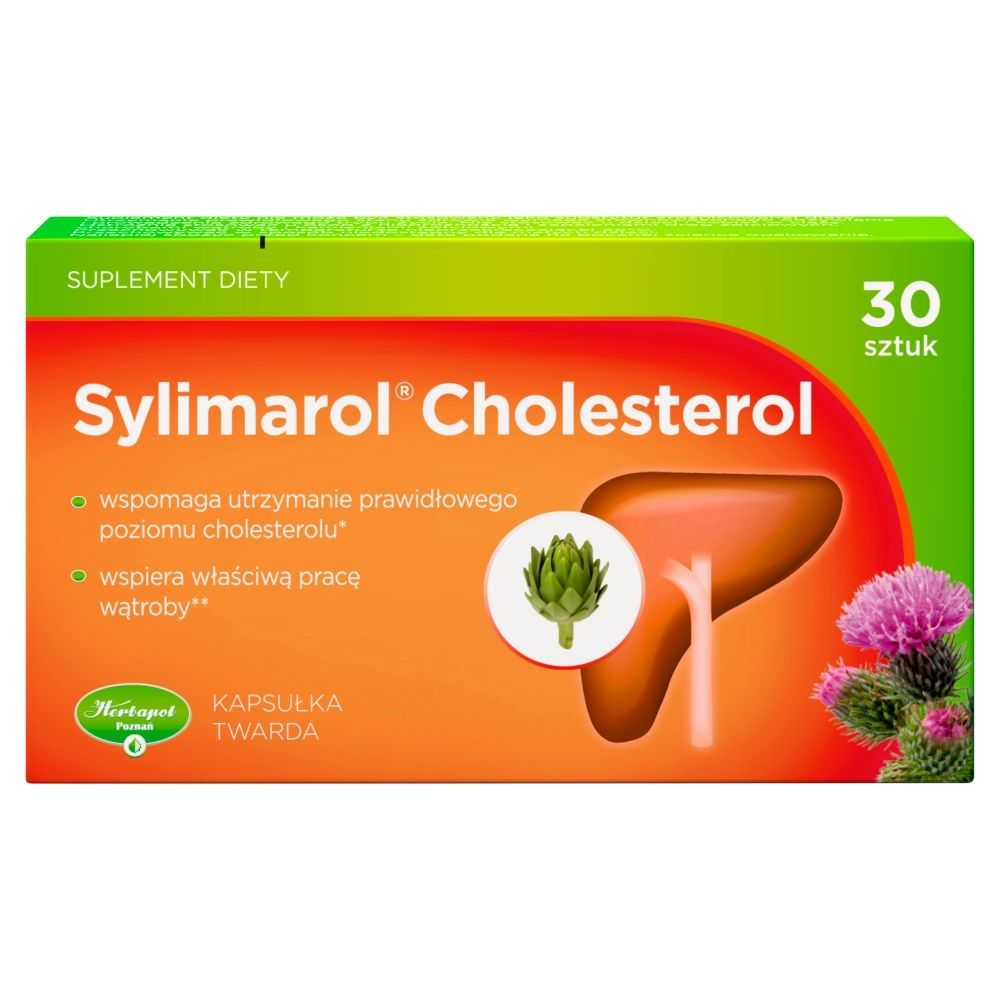 Sylimarol Cholesterol, kapsułki, 30 szt.