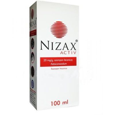 Nizax Activ, 20 mg/g, szamp.leczn., 100 ml