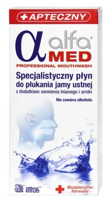Alfa Med, płyn do płukania jamy ustnej, 200 ml