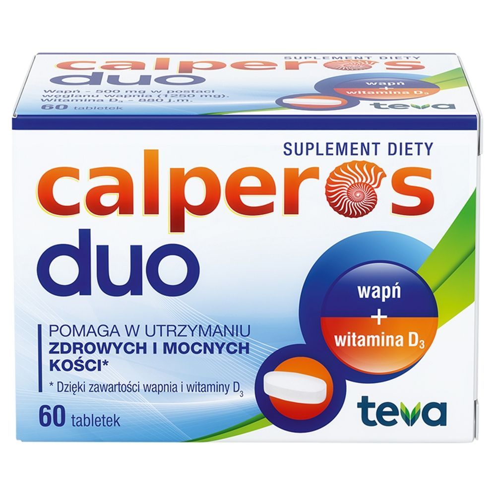 Calperos Duo, tabletki, 60 szt