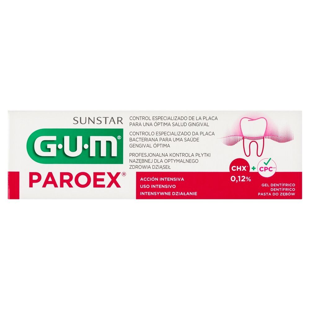 Gum Paroex 0.12% CHX, pasta do zęb&oacute;w, 75 ml