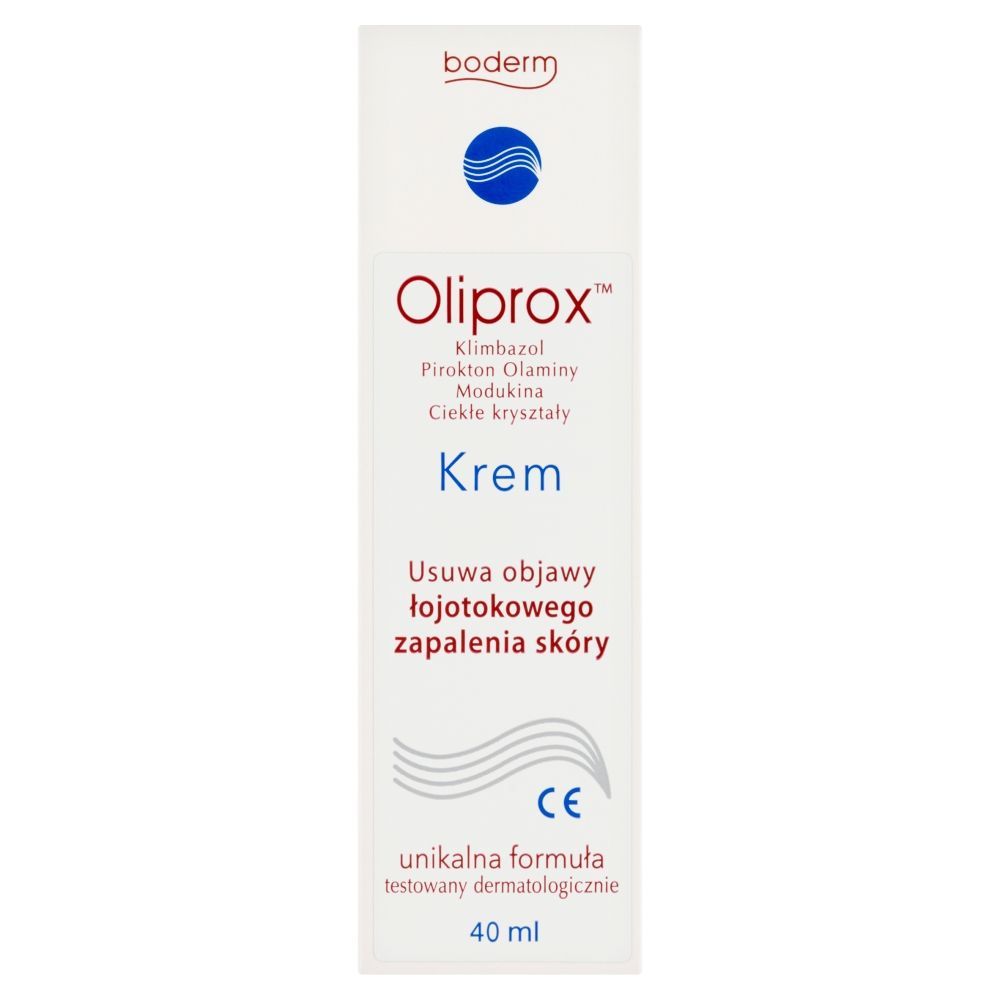 Oliprox, krem usuwający objawy łojotokowego zapalenia sk&oacute;ry, 40 ml
